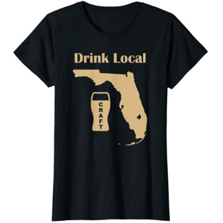 UCK Knights Black and Gold Drink Florida Craft Beer Shirt