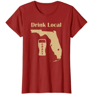 FSU Garnet and Gold Drink FL Craft Beer Womens Shirt