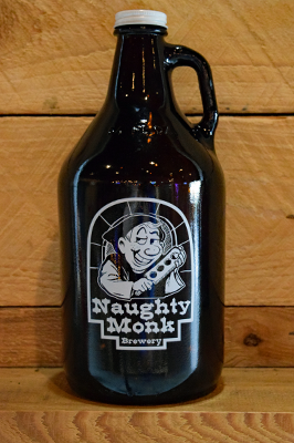 Growler from Naughty Monk Brewery