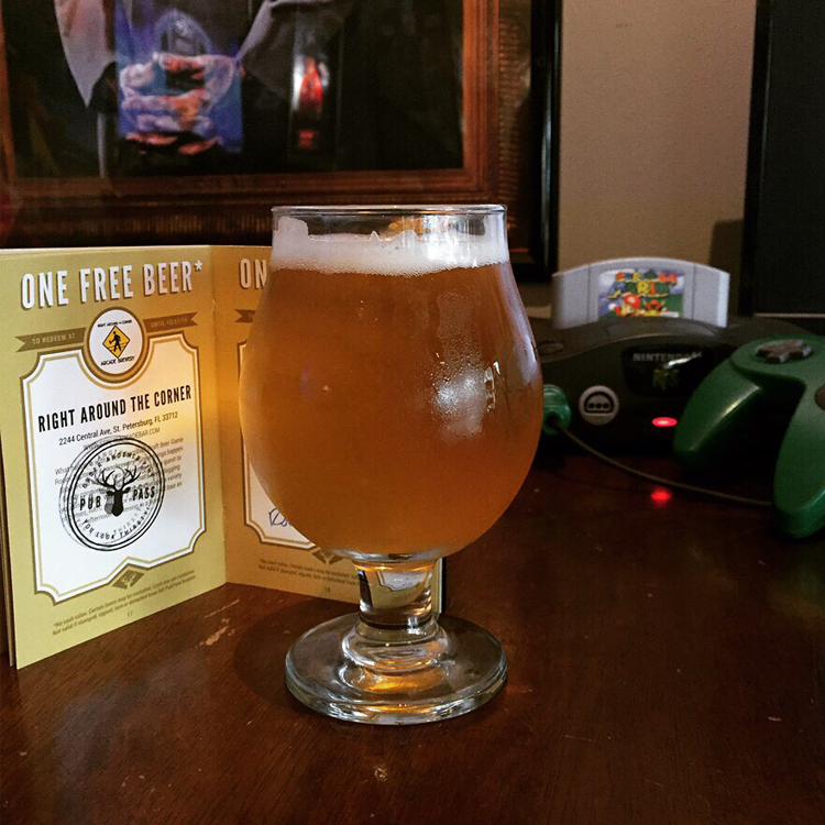 Right Around the Corner Arcade Brewery - Beer and Nintendo N64 Photo by Drink Local Florida