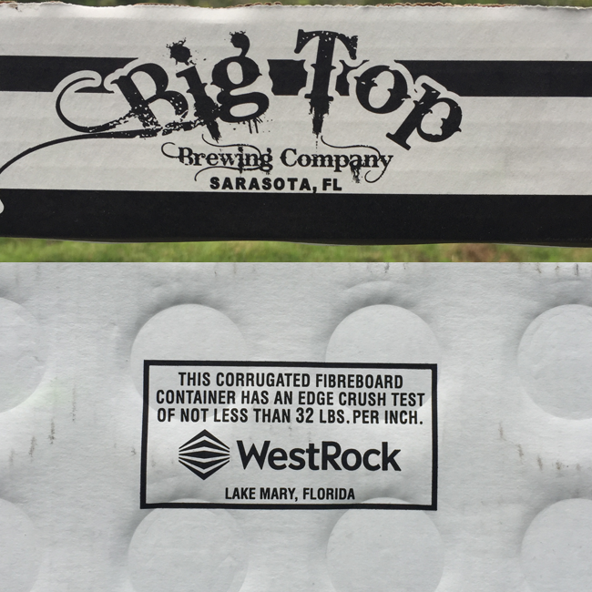 Big Top Flat Box made by WestRock